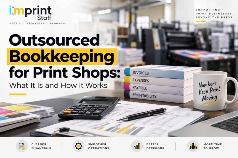 Outsourced Bookkeeping for Print Shops - What It Is and How It Works