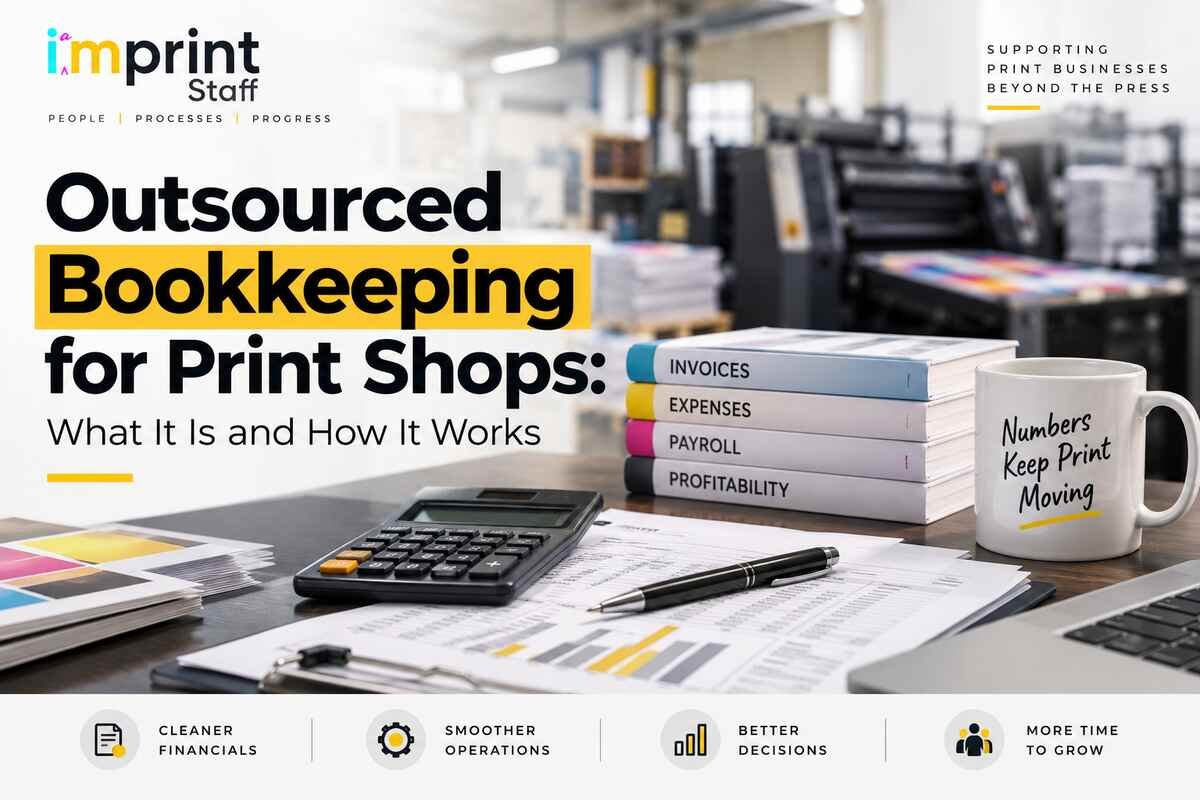 Outsourced Bookkeeping for Print Shops - What It Is and How It Works