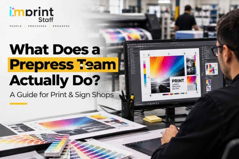 What Does a Prepress Team Actually Do