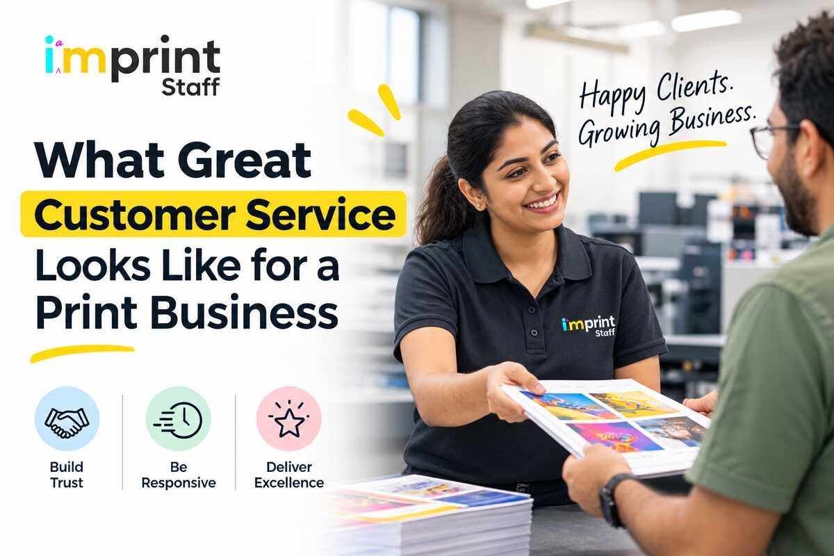 Great Customer Service in Print